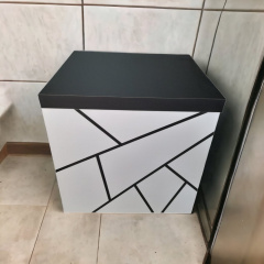 Тумба пластикова підвісна The MIX Chaos black 100х50х45 см Королево