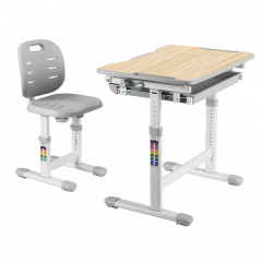 Дитячий комплект меблів FunDesk Piccolino III Сірий (1315568933) Акимовка