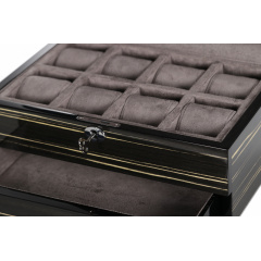 Скринька для зберігання годинників Salvadore P39HBGF-BX-2 32,5х22,5х14 см Різнокольоровий Курень