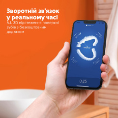 Електрична зубна щітка з футляром Bitvae S3 Smart 4 насадки Dark blue Молочанськ