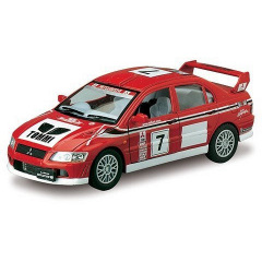 Машинка Kinsmart 5'' KT5048WRed MITSUBISHI LANCER EVOLUTION VII WRC Красный Коростень