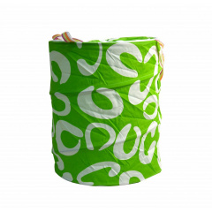 Корзина для игрушек Зелено-белая абстракция MiC 43 x 43 x 49 см (BT-TB-0013) Киев