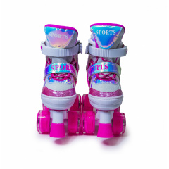 Розсувні ролики квади Scale Sports 34-37 Rainbow Pink (1973601611) Житомир