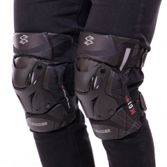 Мотонаколенники 2шт CURASSER KOL-3 One size Черный Якимівка