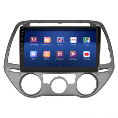 Штатная магнитола Lesko 9" Hyundai i20 I Рестайлинг 2012-2014 6/128Gb 4G Wi-Fi GPS Top (9941-46276) Ровно