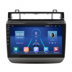 Штатная магнитола Lesko 9" Volkswagen Touareg II Рестайлинг 2014-2018 4/64Gb 4G Wi-Fi GPS Top (9936-46741) Мукачево