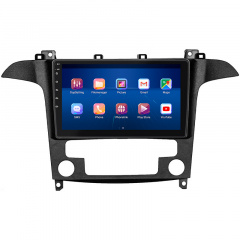 Штатная магнитола Lesko Ford S-MAX I Рестайлинг 2010-2015 9" 6/128Gb 4G Wi-Fi GPS Top (10919-65136) Первомайск