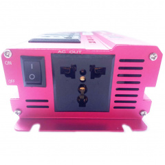 Автомобильный инвертор Bei Long Power Inverter 019 c 12V на 220V 3000W модифицированная синусоида Red (11061-hbr) Кропива