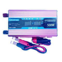 Инвертор напряжения Carmaer Power Inverter 025 c 12V на 220V 500W модифицированная синусоида Red (11066-hbr) Харків