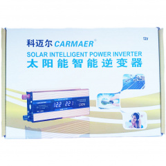 Инвертор напряжения Carmaer Power Inverter 028 c 12V на 220V 1200W модифицированная синусоида Gold (11067-hbr) Калуш