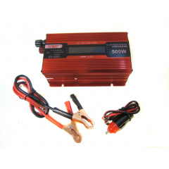 Преобразователь UKC авто инвертор 12V-220V 500W LCD KC-500D Коломия