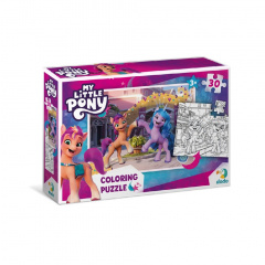 Детские Пазлы 2в1 My Little Pony Подружки и радуга DoDo Toys 200134 30 элементов Братське