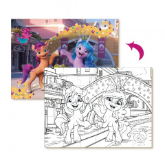Детские Пазлы 2в1 My Little Pony Подружки и радуга DoDo Toys 200134 30 элементов Братське