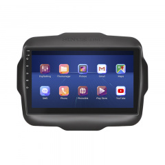 Штатная магнитола Lesko Jeep Renegade I 2014-2019 9" 2/32Gb 4G Wi-Fi GPS Top (10254-53038) Киев