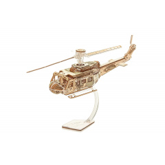 Механический конструктор Veter Models Valkyrja 3D головоломка Валькирия Вертолёт времен Вьетнамской войны 421 деталей Коричневый Ивано-Франковск