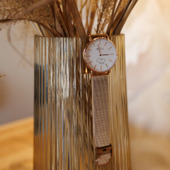 Наручний годинник жіночий BESTA Love UA Rosegold Золотий (3143) Петрове