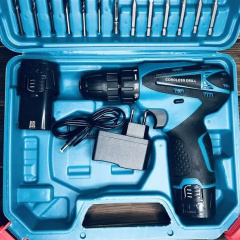 Шуруповерт акумуляторний OPT-TOP Cordless Drill з набором інструментів в кейсі (2104618577) Оріхів