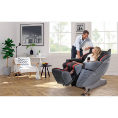 Массажное кресло Casada AlphaSonic III 142x82x124 см Grey Black (101985) Киев