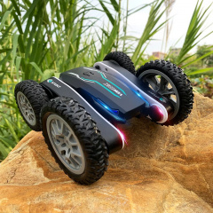 Машинка трюковая перевертыш вездеход с пультом радио управления YG Toys Черный Хуст