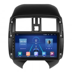 Штатная магнитола Lesko Nissan Sunny N17 Рестайлинг 2014-2016 9" 2/32Gb 4G Wi-Fi GPS Top (12170-67733) Київ