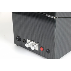 Скринька Salvadore для підзаводу 2 годинників 3024/2TB/DF9 19х26х21,5 см Чорний Тернопіль