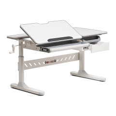 Комплект парта-трансформер Fundesk Fiore Grey + кресло Cubby Magnolia Grey (25154743-5765590) Фастів