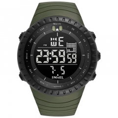 Часы наручные мужские Smael 1237 Army Green (15192-hbr) Доманівка