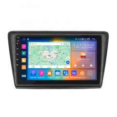 Магнитола Lesko для Skoda Rapid I Рестайлинг 2017-2020 IPS 9" 4/64Gb CarPlay 4G Wi-Fi GPS Prime (9784-53256) Бородянка