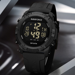 Наручний годинник чоловічий NaviForce Europe Black Чорний (3153) Вінниця