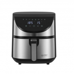 Фритюрниця First Austria FA-5053-6 5.8 л Чорно-сріблястий (103265105) Кропива