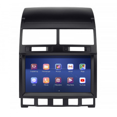 Штатная магнитола Lesko Volkswagen Touareg I 2002-2007 9" 6/128Gb 4G Wi-Fi GPS Top Обухів