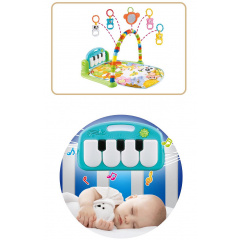 Развивающий детский интерактивный коврик Toys с игрушками и пианино Костополь
