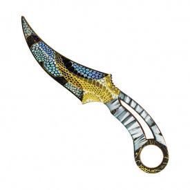 Дерев'яний сувенірний ніж "Фанг Змій" Сувенір-Декор FAN-S serpent