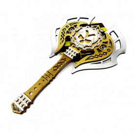 Сокира дерев'яна сувенірна Череп Сувенір Декор Scull