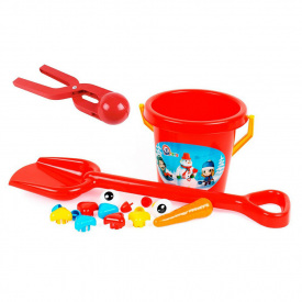 Набір ігровий для сніговика ТехноК 7730TXKRed зі сніжколіпом