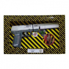 Зібрана модель Гумкостріл Usp Stream Сувенір-Декор Usp-S