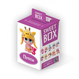 Іграшка та жувальний мармелад SWEET BOX Конфітрейд Пупси Пупс