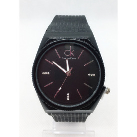 Годинники чоловічі наручні Саlvin Кlеin Чорні Репліка (IBW639B)