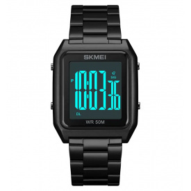 Чоловічий наручний годинник Skmei 1879 Чорний