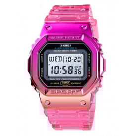 Чоловічий годинник Skmei Pink Sport