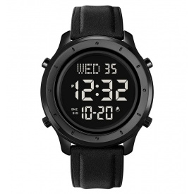 Чоловічий наручний електронний годинник Skmei 1864 Чорний