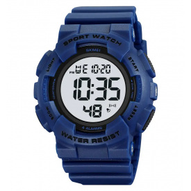 Чоловічий наручний спортивний годинник Skmei 2081 Синій