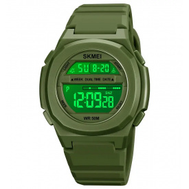 Годинник чоловічий спортивний Skmei 1821 Зелений