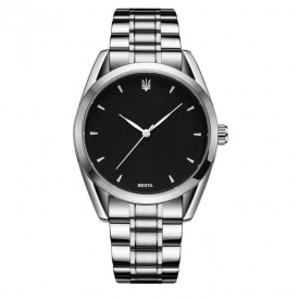 Чоловічий наручний годинник BESTA Nation Сріблястий