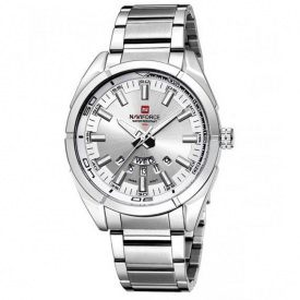 Годинник чоловічий наручний NaviForce Rocket Сріблястий