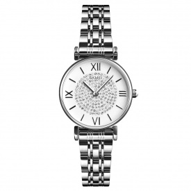 Жіночий класичний годинник Skmei 1533 Сріблястий
