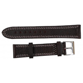 Ремінець для годинника Mykhail Ikhtyar 20 мм Коричневий (S529-20S brown)