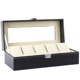 Скринька для зберігання годинників Craft 5PU Чорний