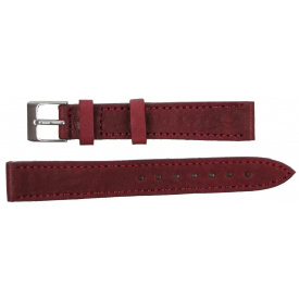 Ремінець для годинника зі шкіри Mykhail Ikhtyar 16 мм Марсала (S809-16S marsala)