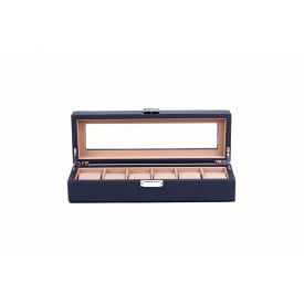 Скринька для зберігання годинників Craft 6PU.CRB.BL.BR чорний